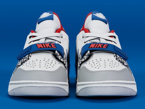 Air Legacy 312 True Blue 3D 模型