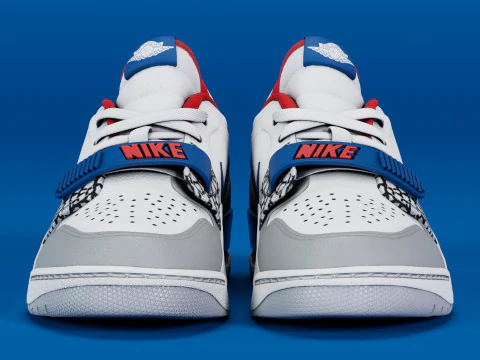 Air Legacy 312 True Blue 3D Model