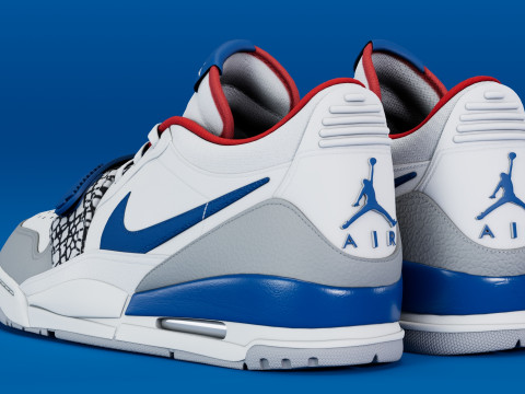 Air Legacy 312 True Blue 3D 模型