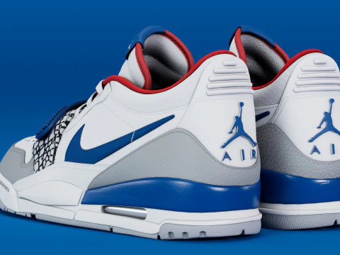 Air Legacy 312 True Blue 3D Model