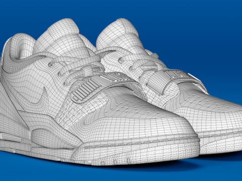 Air Legacy 312 True Blue 3D 模型