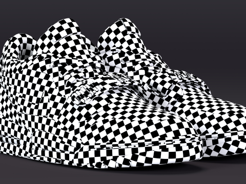 Air Legacy 312 Low Gunsmoke Coral Stardust 3D Модель