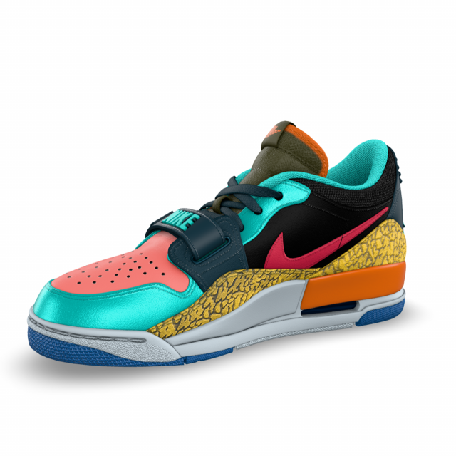 Air Legacy 312 Low New Art 1 3D Модель .c4d .max .obj .3ds .fbx .stl .blend 