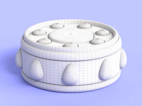 Toy 1 Drum Music Toy for kids 3D Model