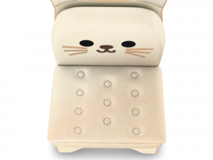 Kids Chair With Cat Face Modèle 3D