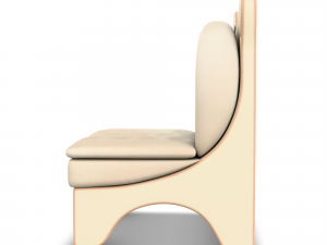 Kids Chair With Cat Face Modèle 3D