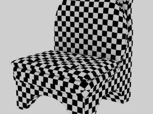 Kids Chair With Cat Face Modèle 3D