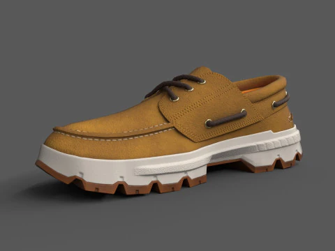 EK Moc-Toe Athletic Shoes 3D Model