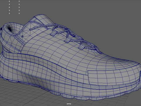Nike Crater Remixa Black Modelo 3D