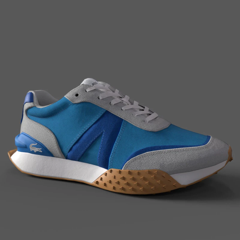 T&ecirc;nis LSpin Deluxe Couro Cor Contraste Azul Marinho Modelo 3D .c4d .max .obj .3ds .fbx .stl .blend 