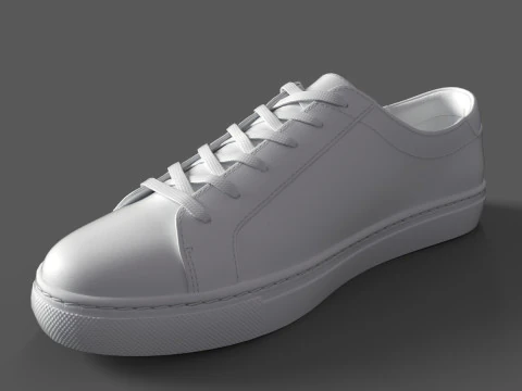 Sneaker Kam Bianca Modello 3D