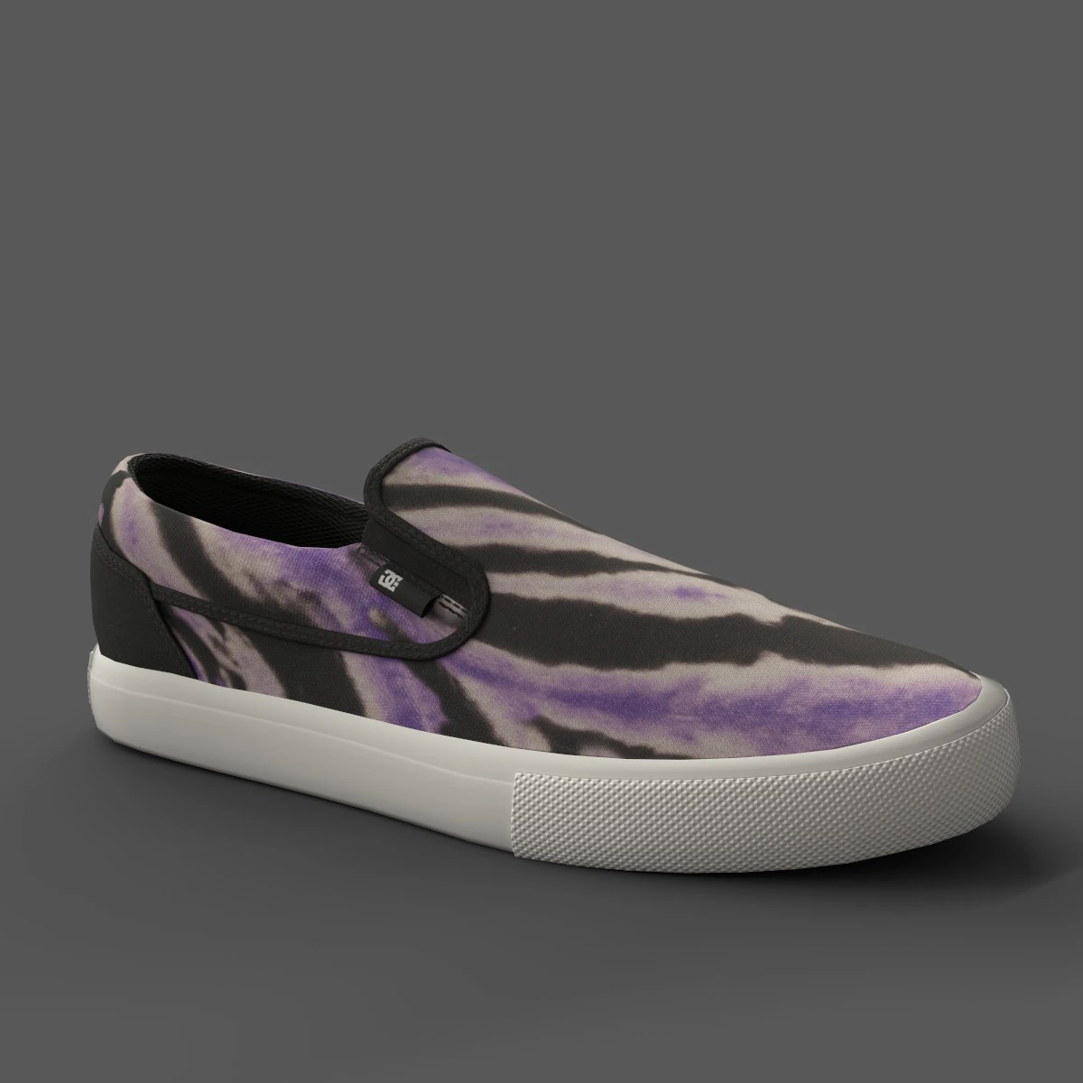 DC Black Sabbath Shoes 3D Model .c4d .max .obj .3ds .fbx .stl .blend 