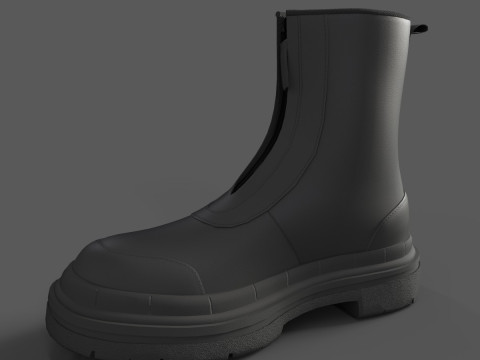 ASOS DESIGN Calf Boot 3D 모델
