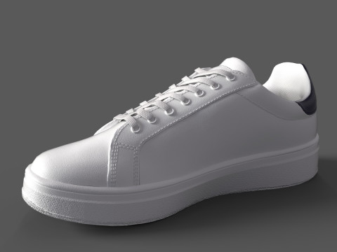Brave Soul Chunky Sole Sneakers 3Dモデル