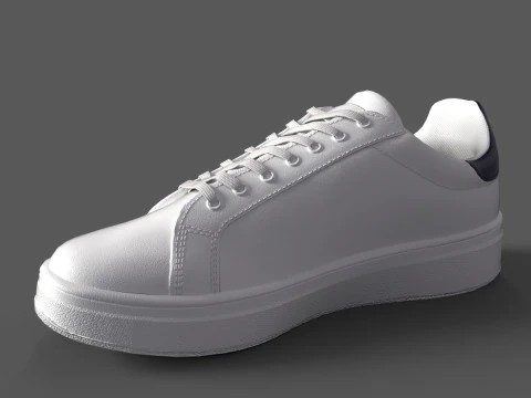 Brave Soul 厚底运动鞋 3D 模型