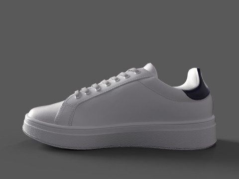 Brave Soul Chunky Sole Sneakers Model 3D
