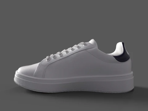 Brave Soul Chunky Sole Sneakers 3D Model