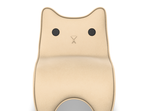 Cat Face Chair 2 Modello 3D