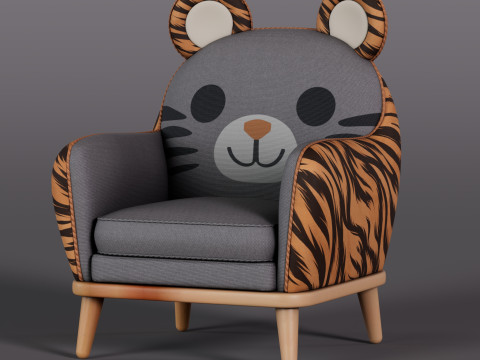 Arm Chair Sofa 06 3D मॉडल