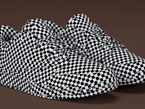 Travis Scott x Air Jordan Dark Mocha 3D Model