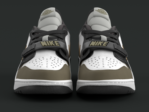 Air Legacy 312 Low Medium Olive Modelo 3D