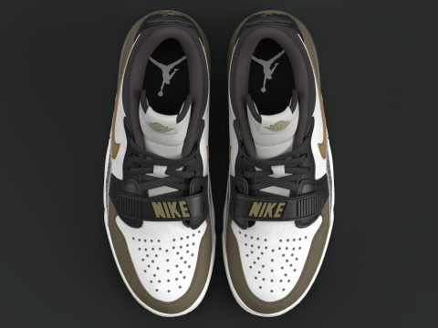 Air Legacy 312 Low Medium Olive Modelo 3D