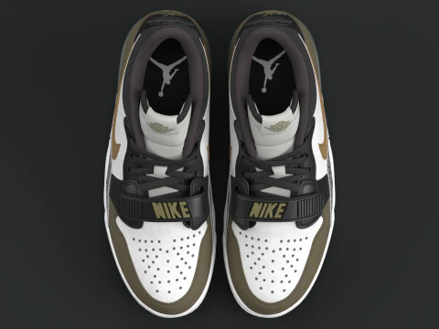 Air Legacy 312 Low Medium Olive 3D Model
