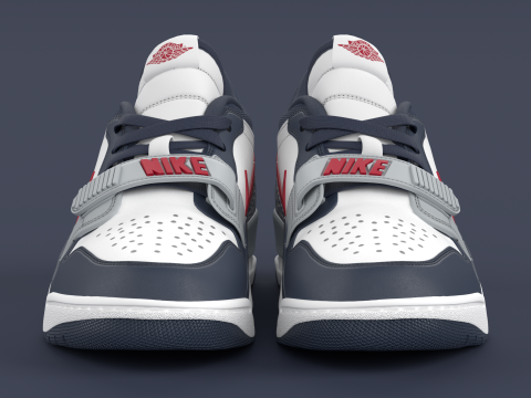 Nike Air Legacy 312 Low Midnight Navy 3D Model