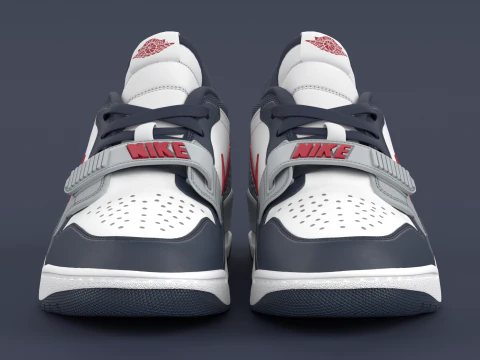 Nike Air Legacy 312 Low Midnight Navy 3D Model