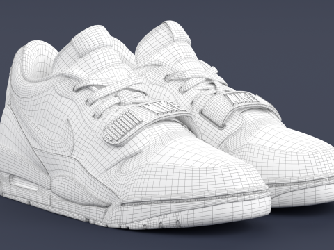 Nike Air Legacy 312 Low Midnight Navy 3D Model