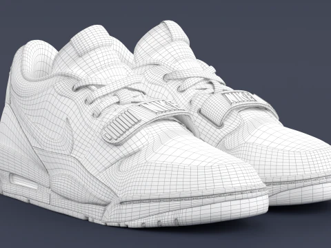 Nike Air Legacy 312 Low Midnight Navy 3D Model