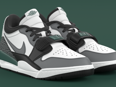 Air Legacy 312 Low Oxidized Green 3Dモデル