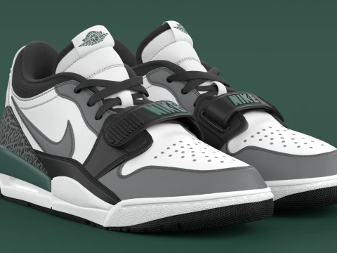 Air Legacy 312 Low Oxidized Green 3D Model