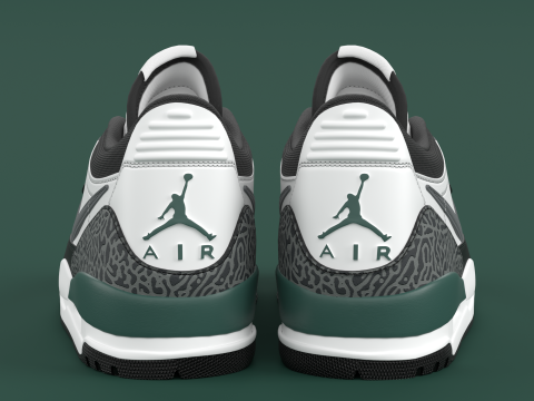 Air Legacy 312 Low Oxidized Green 3Dモデル