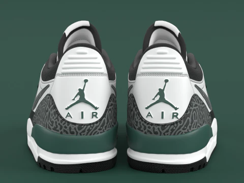 Air Legacy 312 Low Oxidized Green 3D Model