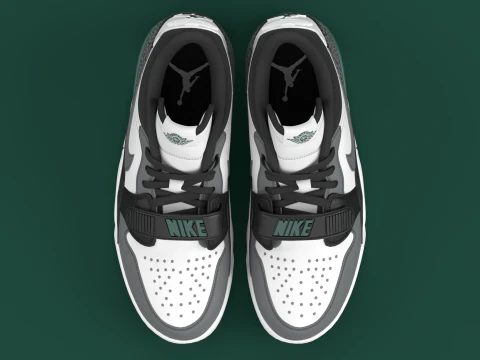 Air Legacy 312 Low Oxidized Green 3D Model