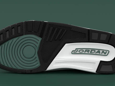 Air Legacy 312 Low Oxidized Green 3Dモデル
