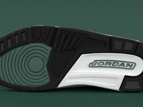 Air Legacy 312 Low Oxidized Green 3D Model
