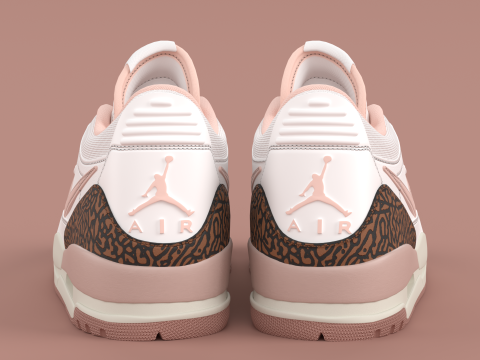 Air Legacy 312 Low Archaeo Brown 3Dモデル