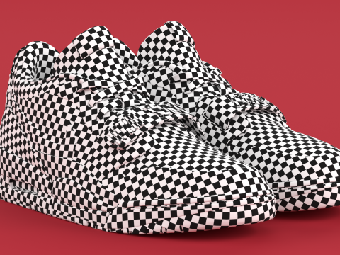 Air Legacy 312 Low Gym Red 3D Model