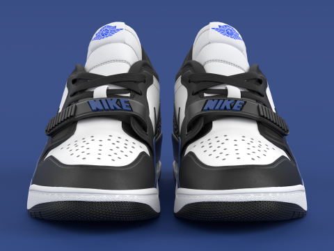 Air Legacy 312 Low Game Royal 3D Model
