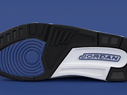 Air Legacy 312 Low Game Royal 3D Model