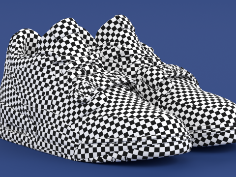Air Legacy 312 Low Game Royal 3D Model