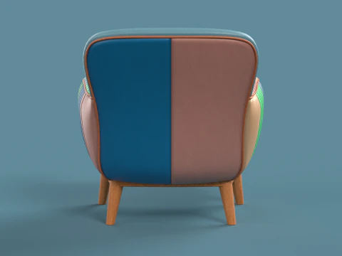 PoltronaSof&aacute; 07 Modelo 3D