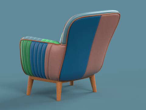 ArmChairSofa 07 3Dモデル