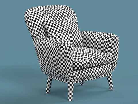 PoltronaSof&aacute; 07 Modelo 3D