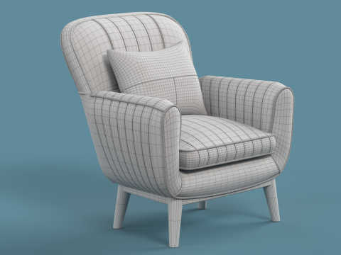 ArmChairSofa 07 3Dモデル
