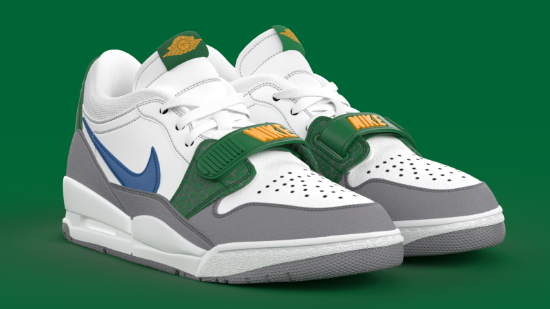 Air Legacy 312 Low Pine Green 3D Модель .c4d .max .obj .3ds .fbx .stl .blend 