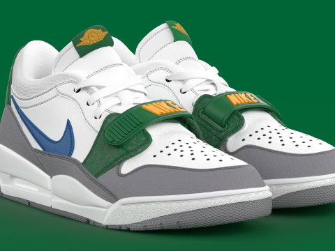 Air Legacy 312 Low Pine Green 3D Модель