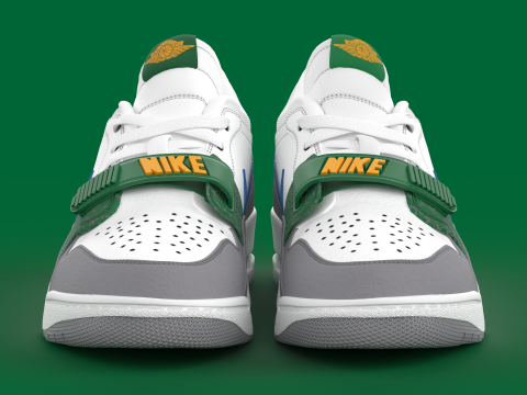 Air Legacy 312 Low Pine Green 3D Модель